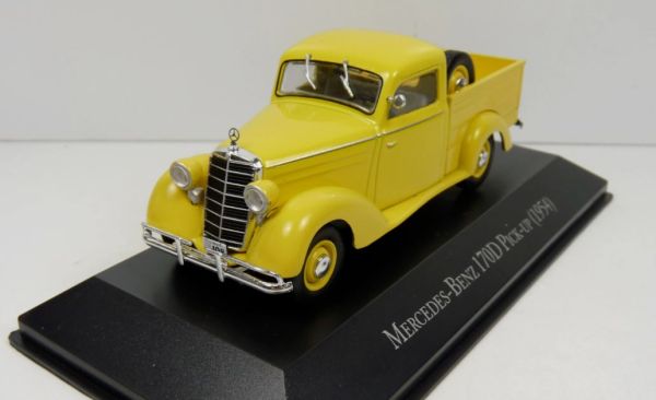 MAGARG86 - MERCEDES-BENZ 170D Pick-up 1954 yellow - 1