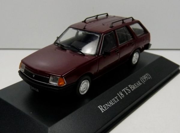 MAGARGAQV27 - RENAULT 18 TS Break 1992 burgundy - 1