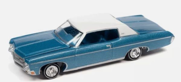 AW64382B-F - CHEVY Impala Custom Coupe 1970 Blue – Blistered - 1