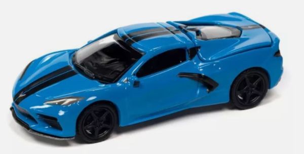 AW64392B-C - CHEVY Corvette 2020 Blue – Blistered - 1