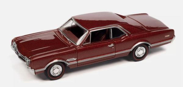 AW64402A-E - OLDSMOBILE 442 1966 Brown - Blister Pack - 1