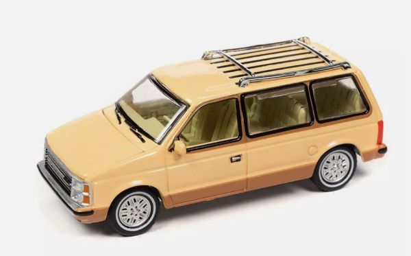 AW64402B-B - PLYMOUTH Voyager 1985 Beige and Brown - Blister Pack - 1