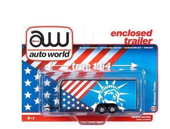 AMMAWSP092 - Trailer with patriotic graphic in blister pack - 1