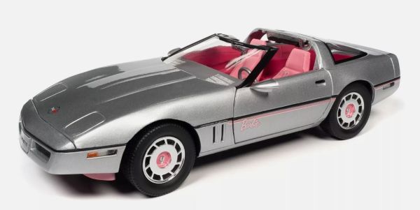 AWSS142 - CHEVROLET Corvette 1986 Gray and pink - BARBIE - 1