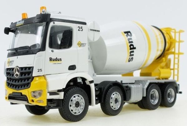 CON78119/06 - MERCEDES BENZ Arocs 8x4 concrete mixer LIEBHERR HTM 904 RUDUS - 1