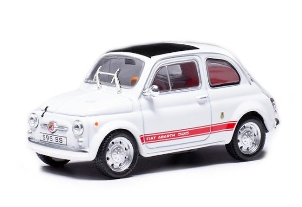 IXOCLC484N.22 - FIAT Abarth 595 SS 1957 White - 1