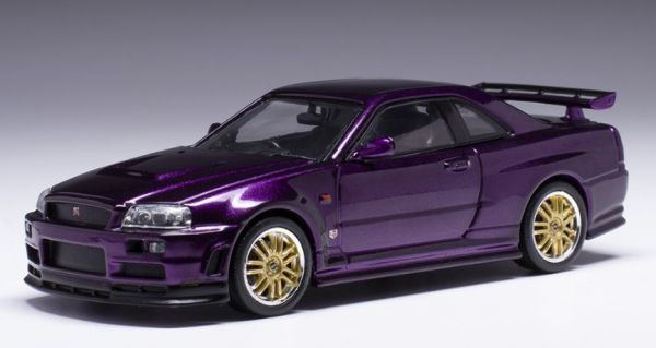 IXOCLC526N.22 - NISSAN Skyline GT-R R34 2002 Violet - 1