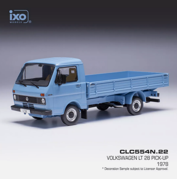 IXOCLC554N.22 - VOLKSWAGEN LT 28 Pick-up 1978 blue - 1