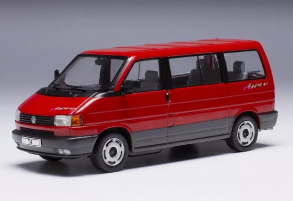 IXOCLC555N.22 - VOLKSWAGEN T4 Multivan Allstar 1992 red - 1