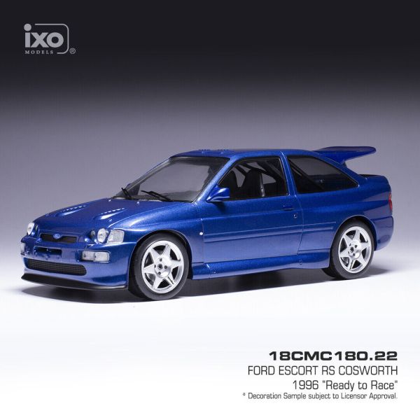 IXO18CMC180.22 - FORD Escort RS1 Cosworth 1996 metallic blue - 1