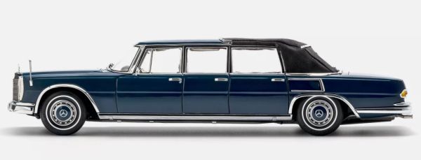 CMC205 - MERCEDES-BENZ 600 Pulmann W100 6-door W100 Blue - 1