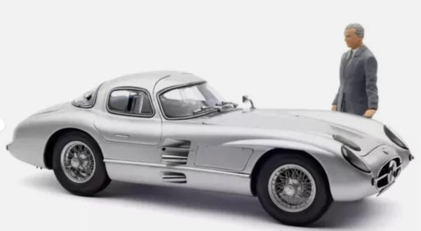 CMC246 - MERCEDES-BENZ 300 SLR Coupé 1955 Silver - 1