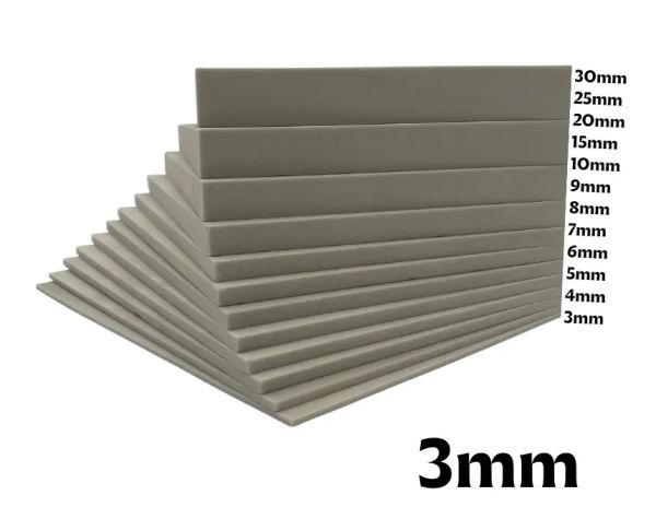 COLLE21-208 - TechnoFOAM polymer sheet - 3 mm - 30x21 cm - 1