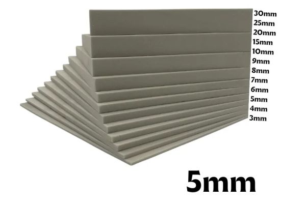 COLLE21-212 - TechnoFOAM polymer sheet - 5 mm - 30x21 cm - 1