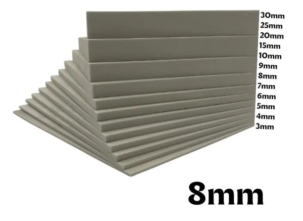 COLLE21-218 - TechnoFOAM polymer sheet - 8 mm - 30x21 cm - 1