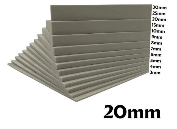 COLLE21-227 - TechnoFOAM polymer sheet - 20 mm - 30x21 cm - 1