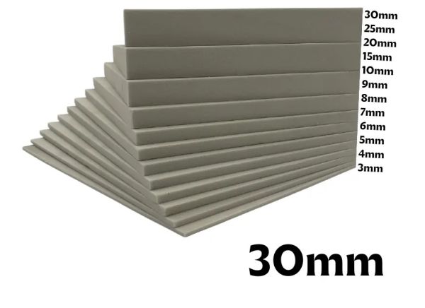 COLLE21-231 - TechnoFOAM polymer sheet - 30 mm - 30x21 cm - 1