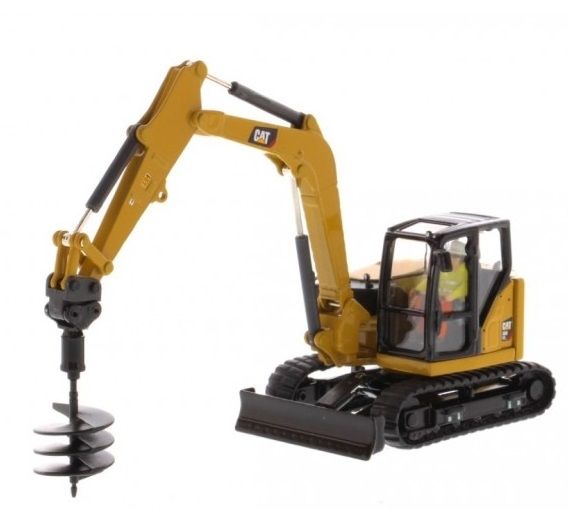 DCM85596 - Mini excavator CATERPILLAR 308C CR next generation with tools driver and metal box - 1