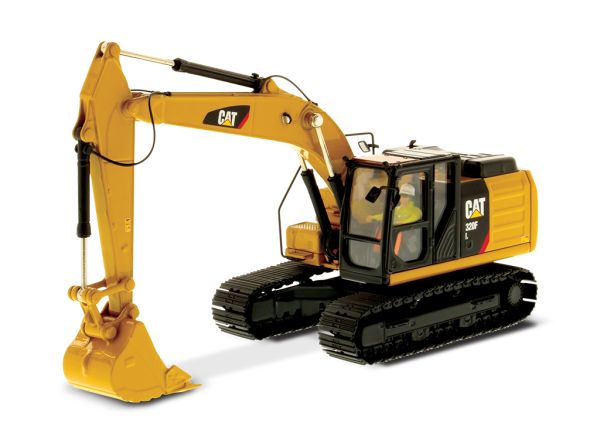 DCM85931 - CATERPILLAR 320F L with driver and metal box - 1