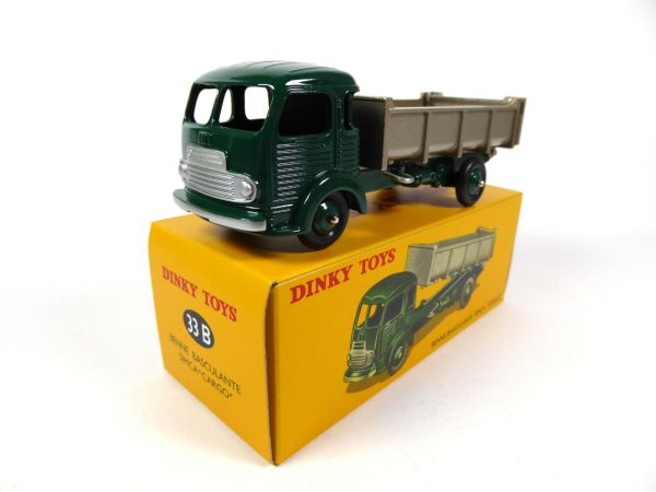 DIN33B - SIMCA cargo tipper 4x2 green and silver – ATLAS Edition - 1