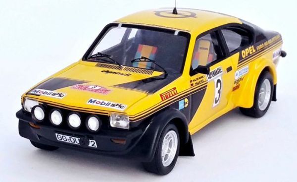 TRODSN09 - OPEL Kadett GT/E #3 Rallye du Portugal 1976 W.RÖHRL / C.BILLSTAM - Limited to 150 pieces - 1