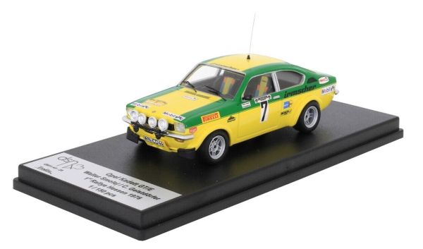 TRODSN28 - OPEL Kadett GT/E #7 1er au rallye Hessen 1976 W.SMOLEJ / C.GEISTDORFER - Limited to 150 ex. - 1