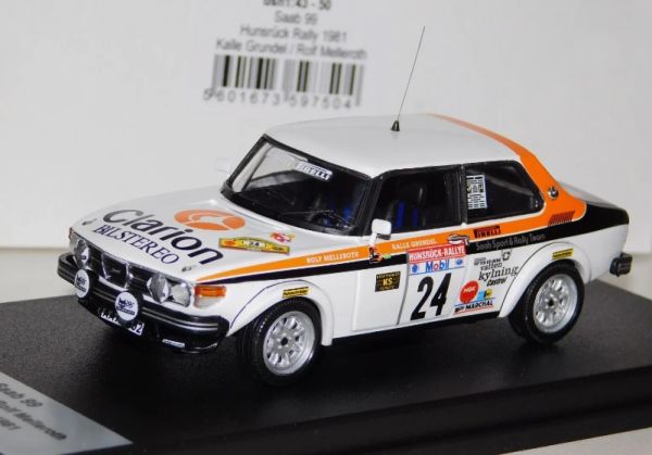 TRODSN50 - SAAB 99 #24 Rallye Hunsrück 1981 K.GRUNDEL /R.MELLEROTH - Limited to 150 copies. - 1