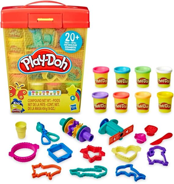 HASE9099 - Super accessory box with 8 jars of PLAY-DOH - 1