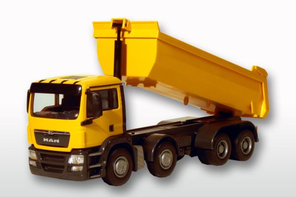 EMEK22669 - MAN TGS M yellow with tipper 2 Axles - 1