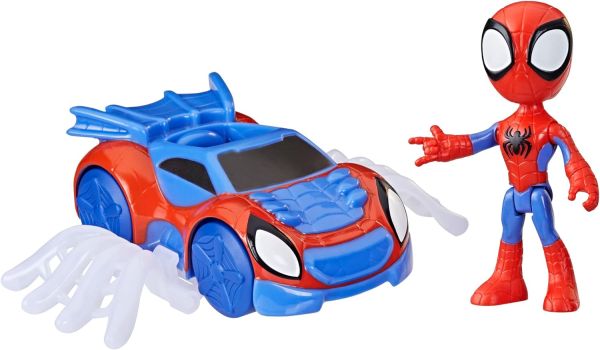 HASF7454 - MARVEL Spidey and friends vehicle - Spidey with action figure - 1