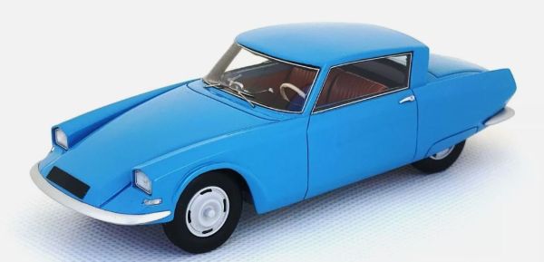 FRANS0028 - CITROEN DS/SM 1960 blue 1st Prototype - Limited series of 300. - 1