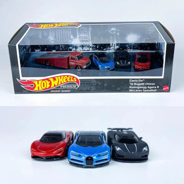 MATHCR54 - Set #10 Hyper car with BUGATTI Chiron, KOENIGSEGG Agera and McLAREN Speedtail - 1