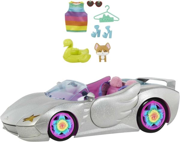 MATHDJ47 - Barbie convertible car - 1