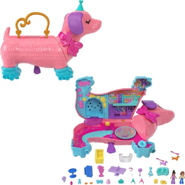 MATHKV52 - Puppy Party with Polly Pocket figures and accessories - 1