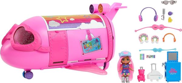 MATHPF72 - Barbie extra deluxe travel box with Barbie and accessories - 1