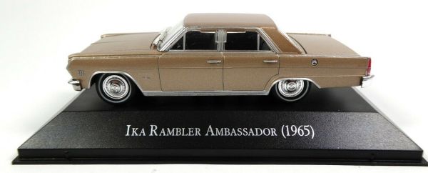 MAGARG38 - IKA Rambler Ambassador 1965 metallic bronze 4-door sedan sold in blister pack - 1