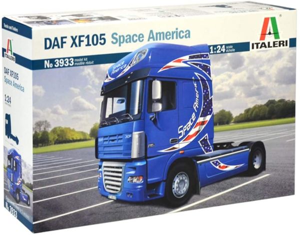 ITA3933 - DAF XF 105 Super America 4x2 model to assemble and paint - 1