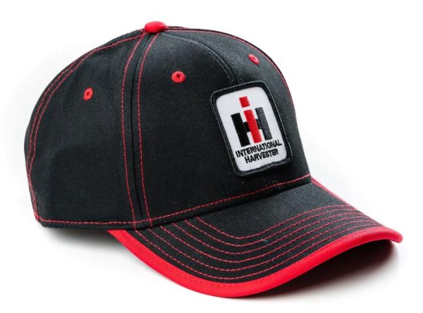 IHRA65 - INTERNATIONAL black cap with red stitching - 1