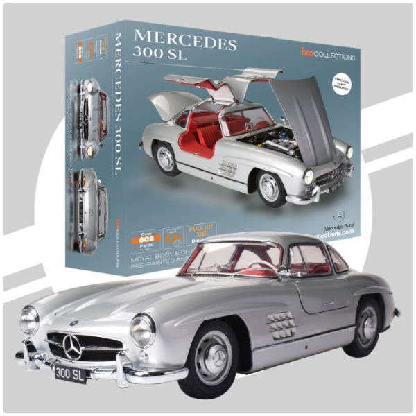 IXC.MBC.FK - MERCEDES-BENZ 300 SL silver - FULL KIT 602 pieces - 1