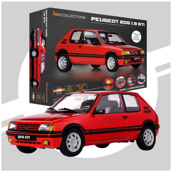 IXC.PEU.FK - PEUGEOT 205 1.9 GTI Red - FULL KIT 720 pieces - 1