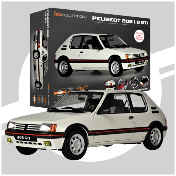 IXC.PEU.FK.W - PEUGEOT 205 1.9 GTI White - FULL KIT 720 pieces - 1