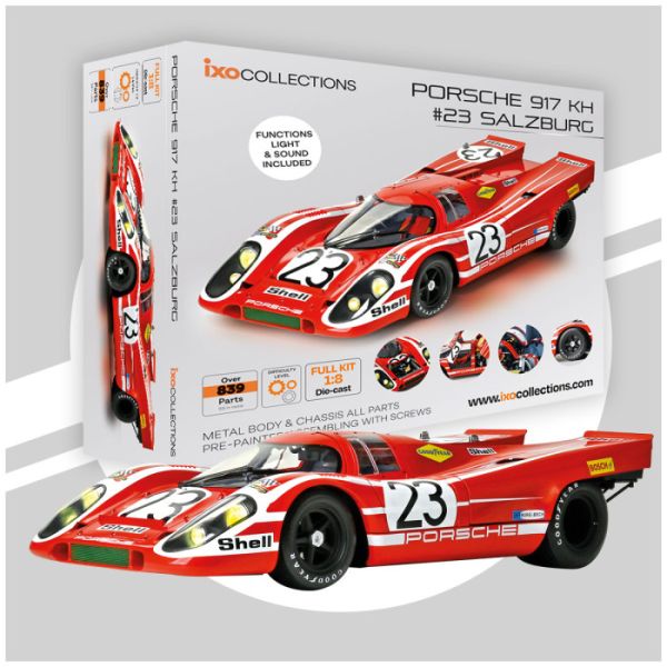 IXC.POR.23.FK - PORSCHE 917 KH #23 24 h du Mans 1970 R.ATTWOOD / H.HERRMANN - FULL KIT 839 pieces - 1