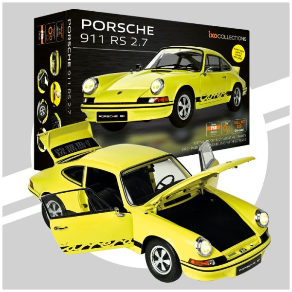 IXC.PRS.YB.FK - PORSCHE 911 Carrera RS 2.7 Yellow and Black - In KIT 713 pieces - 1