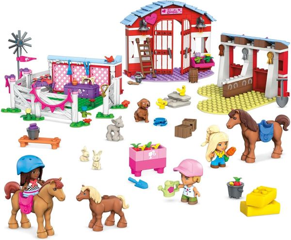 MATHDJ87 - Mega Construx BARBIE - The Stables 304 pieces - 1