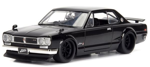 JAD99686 - Brian's NISSAN Skyline 2000 GT-R black 1971 Fast And Furious - 1