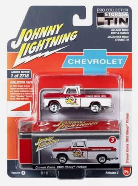 JLCT012-F - CHEVROLET Pick-up 1965 Crower Racing Cams from the COLLECTOR TINS series in blister pack - 1