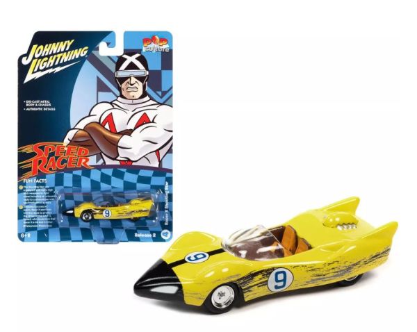 JLPC007-D - Racer X Shooting Star #9 yellow - SPEED RACER - from the POP CULTURE 2022 series in blister pack - 1