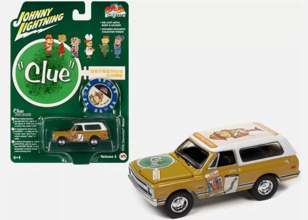 JLPC007-E - CHEVROLET Blazer 1970 brown - CLUE - from the POP CULTURE 2022 series in blister pack - 1