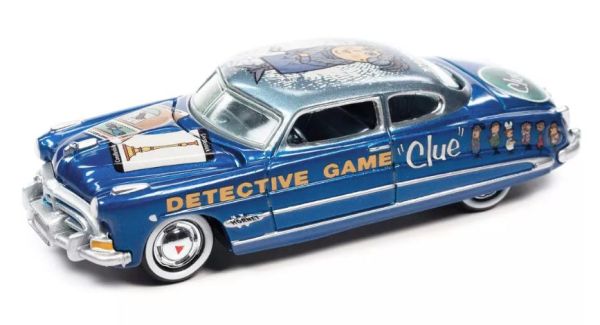 JLPC008-B - Hudson Hornet 1951 blue - CLUE - from the POP CULTURE 2022 series, blister-packed - 1