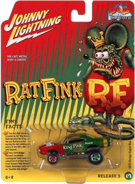 JLPC008-C - DODGE Super Bee 1970 - RAT FINK - from the POP CULTURE 2022 series in blister pack - 1